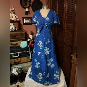 Vintage 1970’s 2pc Maxi Dress